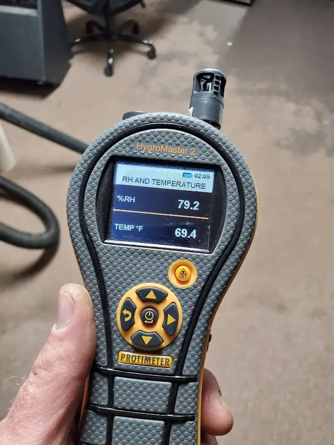 Moisture meter humidity assessment for Mold Remediation & Removal in Guttenberg